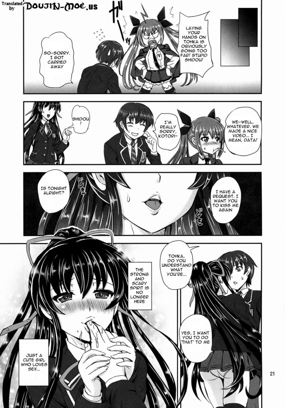 Hentai Manga Comic-Tohka BEDEND-Read-20